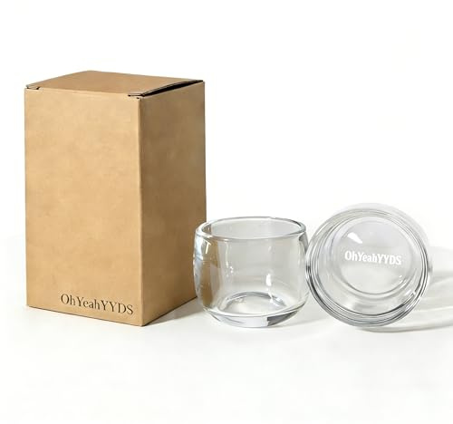 OHYEAHYYDS Espresso Cups, Espresso Shot Glasses, for Coffee and Tea, 100ml - Set of Two