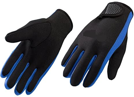 1,5 mm neopren dam män simförstärkare; Dykhandskar med Magic Stick Anti-halk Köldsäkra varma simhandskar Varmt Och BekväMt(A,L)