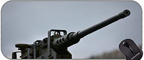 Mouse pad antiscivolo, pistole tea party pistola antiscivolo Base di gomma Mousepad