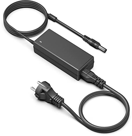 HKY Akkuladegerät 36V 2A Ausgang 42V 2A Eingang Lithium Li-Ionen Adapter für E Bike, Hoverboad, Elektroroller, Elektro Scooter, Ebike Zubehör, Lipo Ladegerät, 36V Lithium Akku, Escooter Roller Zubehör