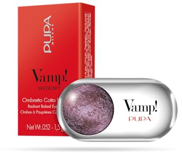 Pupa Milano - Vamp! Eyeshadow - 104 Deep Plum - Wet&Dry