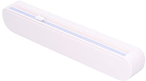 Fybida Dispenser per Involucro di Plastica, Taglierina per Pellicola Protettiva a Ventosa Taglierina per Involucro di Plastica Scatola di Taglio Regolabile per Stoccaggio