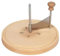 KIMODO Cheese Curler Cheese Shaver W: 8.74“ Cheese Wheel for Tete De Moine Disc Cheese Slicer Cheese Cheese Slicer Manual Bake Ware Holder (Beige, One Size)