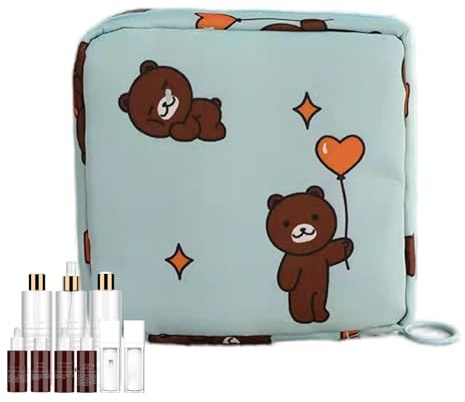 Pad Tampon Organizer - 50g Waterproof Storage Bag, Portable Hygiene Pouch, Compact Sanitary Container, Discreet Period Case, Durable Zipper Design | Travel Period Kit for Ladies Teen Girls