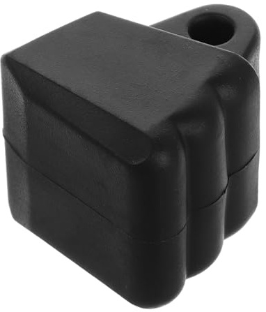 SHINEOFI Tope de Freno para Patines en Línea, Pastillas de Bloque Reemplazables, Color Negro, Material PVC, 1 Unidad, Accesorios para Entrenadores y Patinadores