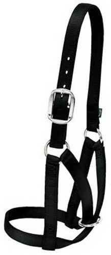 Weaver Leather Livestock Cow Barn Halter Black, Large
