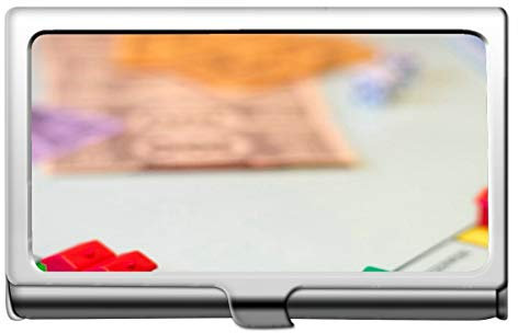 Professionelle Visitenkartenetui Edelstahl, Dollar Build Währung Business Credit Id Card Holder