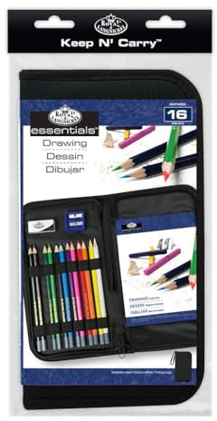 Royal & Langnickel Drawing Essentials Keep N' Carry Set, Packaging May Vary