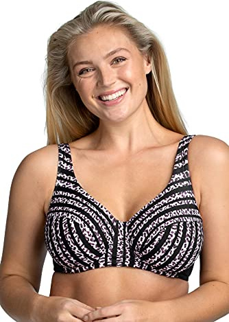 Miss Mary of Sweden Bondi Soutien-Gorge de Bikini d’Un Bon Soutien, avec Armature, 120D Noir