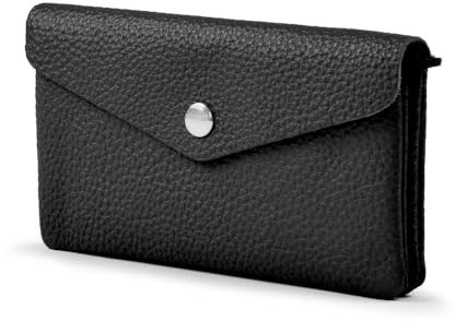 1965 Echt Leder Geldbörse Herren Brieftasche mit Reißverschluss Querformat, Stilvoll für den eleganten Mann, Sicher, organisiert und vielseitig einsetzbar in Gastronomie, Business und auf Reisen.