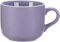 650ml Teetasse, Kaffeetasse XXL Tasse Keramik Suppentassen mit Henkel Jumbotassen Groß Kaffee Tee Tasse Müsli Suppen Kaffeebecher Schale Schüssel Porzellan Tasse Suppenschüssel mit Griff (Lila)
