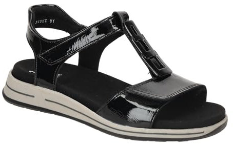 ara Damen Osaka-S Sandale, SCHWARZ, 41 EU Weit