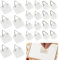 45 Pcs Crochet Adhesif Mural, Accroche Tableau Adhesif, Attache Cadre Adhésif, Accroche Tableau Mural Invisibles, Accroche Tableau sans Percer Crochet Autocollant pour Suspension de Photos Tableaux