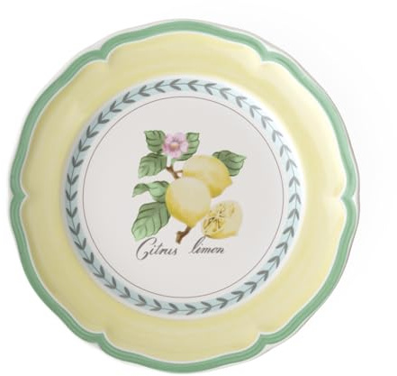 Villeroy & Boch - French Garden Valence Frühstücks-/ Dessertteller 21 cm Bunt, Spülmaschinenfest, Mikrowellensicher, Kleiner Teller, Salatteller, Kuchenteller, Geschirr, Premium Porzellan