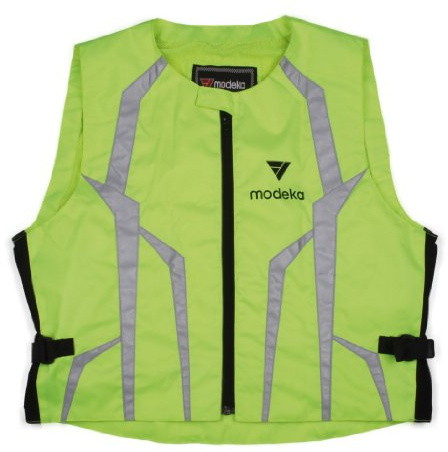 Modeka Warning Warnweste, neon-gelb, 3XL