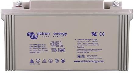Victron Energy 12-Voltios 130Ah Batería de Gel Ciclo Profundo