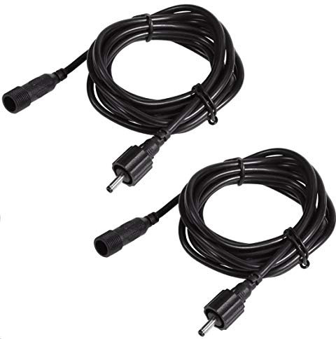 2 câbles de rallonge pour Spot led extérieur LED ECOWHO COB Lampe led jardin encastrable spot extérieur à piquer lumiere blanc chaude Étanche IP65 Spot Lighting Paysage LED éclairage