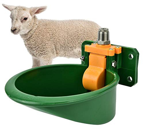 Abreuvoir Automatique pour Animaux Bol à Eau pour Chevaux, Vaches, Chèvres, Chiens et Moutons Système de Distribution d'Eau Potable Coupe Ferme à Boire Accessoire Pro