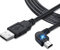 GPS-Ladekabel, Mini-USB, 2 m, universelles GPS-Ladekabel mit Spannungsregler-Modul, 90-Grad-Winkel, Mini-USB-Stromkabel für Garmin GPS Navigator Drive 51 65 Nuvi, 50 lm, 2555 lm, 2595 lm, 40 lm, 1300