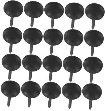 Operitacx 100 Pièces Ongles De Canapé Antique Clou Bouton Canapé Punaises Clou De Bouton Goupille Pour Meuble Ongles Brad Ongles Décoratifs Punaises De Meubles Ongle Métallique Le Fer Black