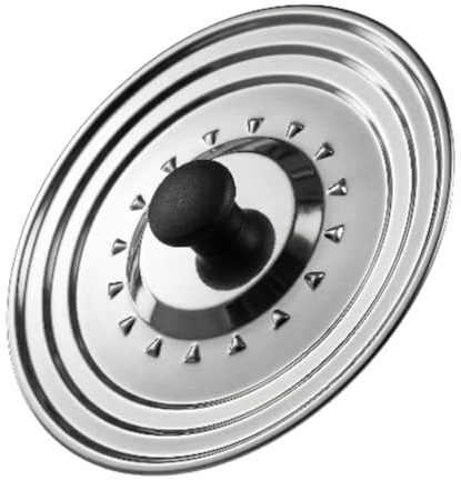 Tapa Sarten Universal de Acero Inoxidable 16/18/20 cm – Tapaderas para Sartenes y Tapas Sartenes – Tapa Sarten 16 cm y 20 cm – Resistente al Calor para Uso Diario en Cocina