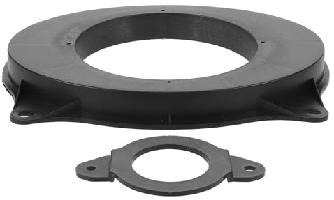 Gogogmee 4 Piezas Juntas Adaptadoras para Altavoces de Coche Anillos de Montaje Resistentes a la Intemperie para Vehículos Espaciadores Acústicos para Mejora de Sonido y Sellado Puertas