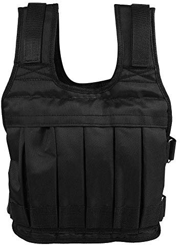 Yosoo Health Gear Krafttrainingsweste Gewichtsweste Fitness-Weste Kraft- & Ausdauer-Training Weight Training Vest mit Zwei verstellbaren Gürteln für Krafttraining, gut zum Abnehmen, gesund bleiben