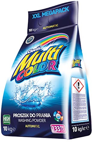 MULTICOLOR - detergente en polvo en bolsa de aluminio (133 Lavados) detergente 10 kg