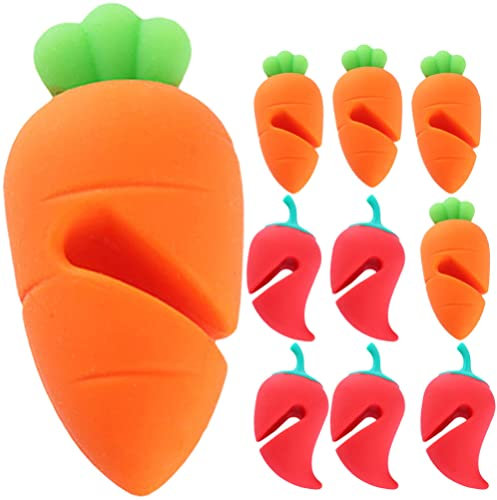 Silicone Spill Proof Lid Boil Stoppers 10pcs for Kitchen Pots