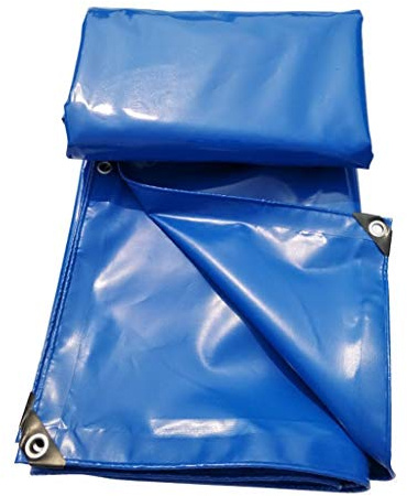 Tarps,Canopy Cloth Waterproof Canvas PVC Rain Cloth Sun Protection Wear-Resistant Tarpaulin Tent Rain Cover Anti-Aging Saline-Resistant Hardy Parasols, Canopies Shade/Blue/1 * 1 M/39 * 39 inch (Blue 1
