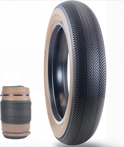 ZUKKA 1-pack Fat Bike Tire 26 tums e-cykel däck tung vikbar fett cykeldäck 26 x 4,0 fat cykel kappa för fatbike, mountainbike MTB cykel bryggning