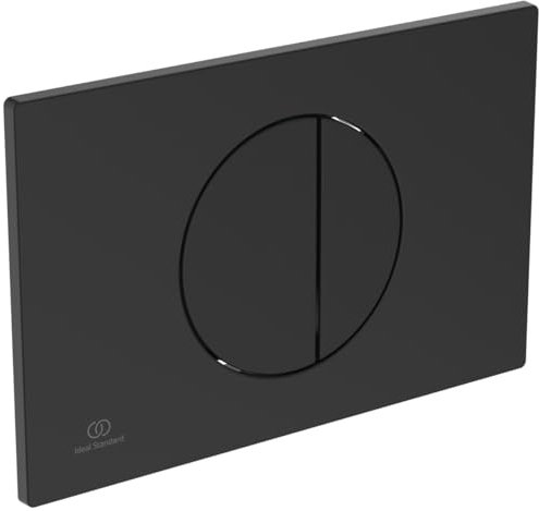 Ideal Standard R0503A6 Placa de accionamiento, Negro