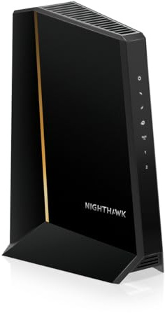 NETGEAR CM3000-100NAR Nighthawk CM3000 DOCSIS 3.1 Mid/high-Split Cable Modem, Up to 2.5Gbps, Black - Certified Refurbished