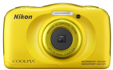Nikon Coolpix W100 Kamera gelb