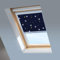 Dachfensterrollos für VELUX Dachfenster, Verdunkelungsrollo Navy Nightfall CK04
