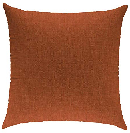 sunnypillow Coussin Décoratif pour Canapé Palette Intérieur/Extérieur Oreiller - 40 x 40 cm - plusieures Tailles et Couleurs à Choisir - Orange