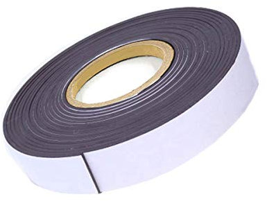 TUKA 10 m x 20mm Magnetic Adhesive Tape, Flexible Cutable, Prime Adhesive, Sticky Magnetic Roll Magnetizing Photos, Cards, Posters etc. for Home Office School Seminar Training Craft DIY, TKD9035-2cm