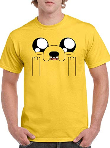 the Fan Tee Camiseta de Hombre Hora de Aventuras Jake Finn 010 L