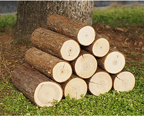 TRGCJGH Naturlig ugn, torkad ved, vedstockar för vedspis, eldgrop, delad kryddad tändved eldträ, för eldgropar, eldstäder och lägereldar, 30 cm – 30 kg