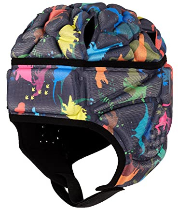 Rugby Headguards, Scrum Cap Soft Football Helmet 7v7 Rugby Helmet Soft Padded Headgear Rugby Helmet Headguard Autism Special Needs Head Protection for Adults Kids