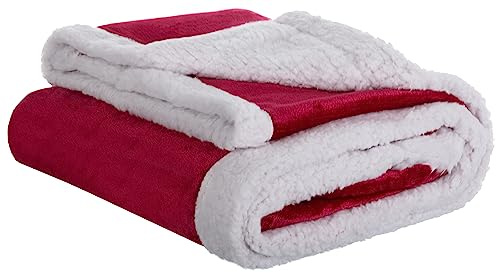 Brandsseller Baby flanell/sherpa gosig filt 100 x 150 cm gosig filt barnfilt
