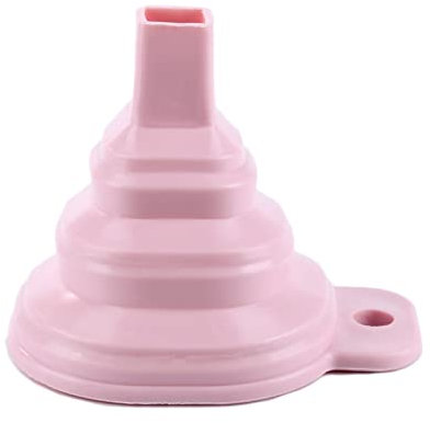 TREGOO Trichter Silicone Folding Telescopic Funnel Long Neck Creative Liquid Dispensing Mini Funnel Household Liquid Dispensing Kitchen Tools