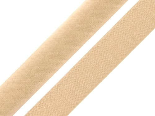 5 meter kardborrband för sömnad, kardborreband, band (beige, 50 mm bred – 5 meter)