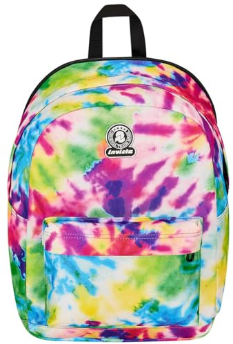 Invicta Zaino Monoscomparto Ollie Fantasy, FULL SPACE, Multicolore, Con Fascia Estenbile tramite Zip, Massima Capienza, Tasca Porta Borraccia e Scomparto Porta Laptop, Scuola & Viaggio, Ragazzi