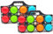 Ludomax 2X Boccia Set mit 8 Kugeln von Frabar - Italien im Doppelpack, 75 mm Kugeln