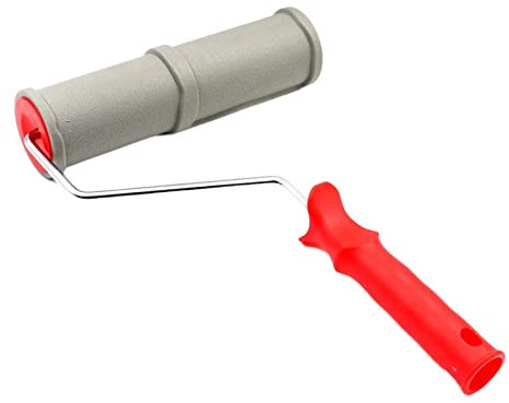 SBJKLYRN Rodillo de Pintura en Relieve, Cepillo de Rodillo de Pintura en Relieve con Textura de ladrillo de 10 Pulgadas for texturizar Pintura con Mango