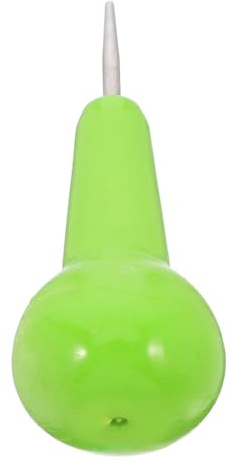 POPETPOP Penna Braille Portatile Verde per Scrittura Tattile, Strumento di Apprendimento Braille per Non Vedenti Impugnatura Ergonomica e Materiali Resistenti, Accessorio Didattico
