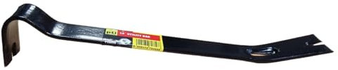 PTI Pry Bar Utility Crowbar Carbon Steel 15 Nail Removing Tool Puller Floorboard Lifter Prybar Claw Wreaking bar