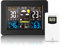 AOZBZ Drahtlose Wetterstation mit Außensensor, Innen- und Außenthermometer mit Zeit, Digital Thermometer, Temperatur, Luftfeuchtigkeit, Barometer, Wecker