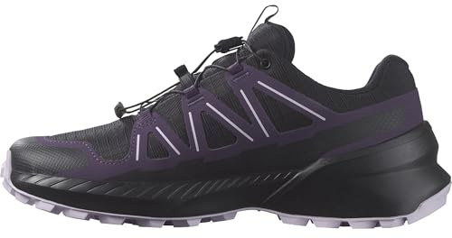 Salomon Speedcross Peak Climasalomon Chaussures Imperméables de trail pour Femme, Fit précis, Protection tout-terrain , Adhérence active, Black, 40